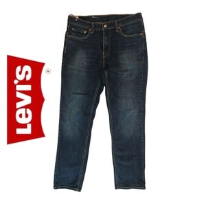 🐞2/$70🐞Levi's Men's Dark Blue Straight Jeans Darkwash Indigo
